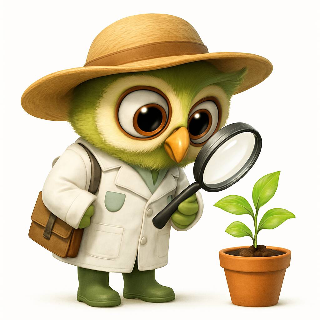 Учёный по почвам и растениям