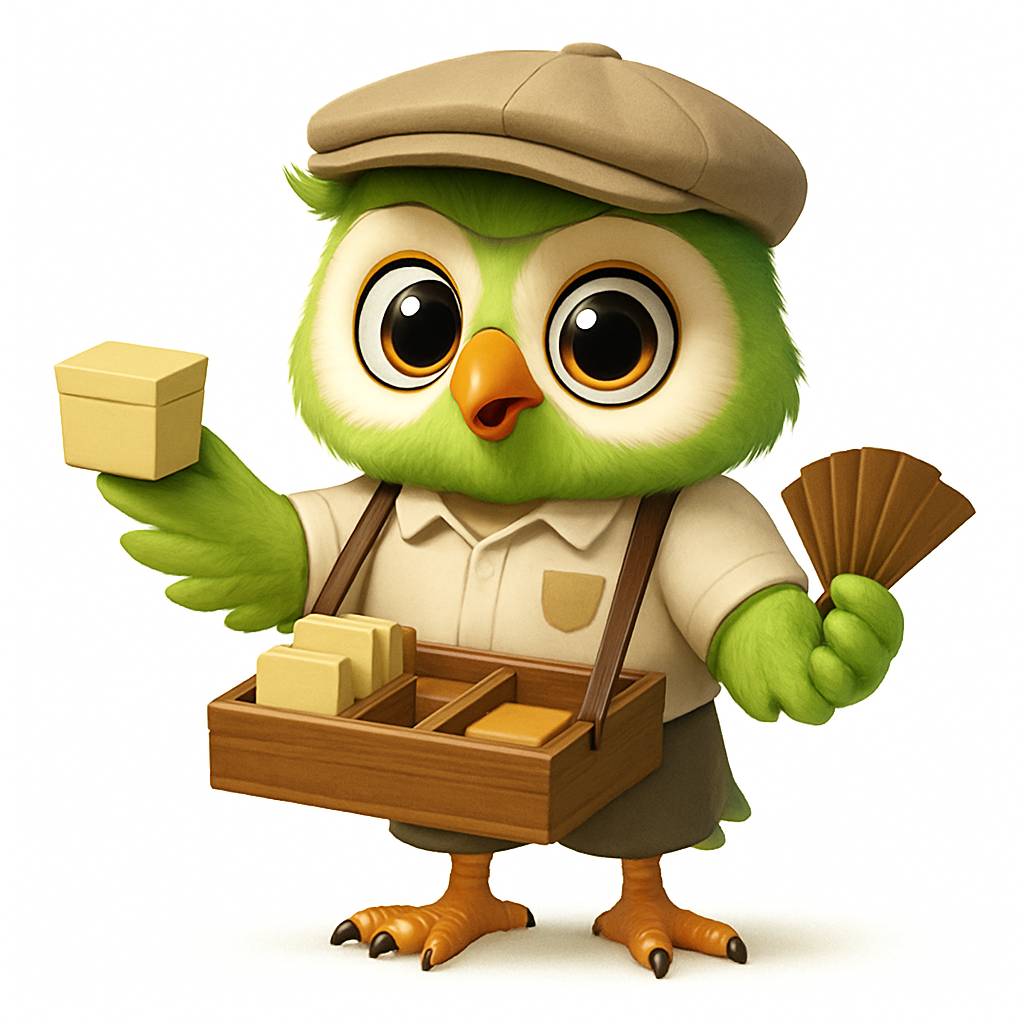 Разносчик и уличный торговец газетами и товарами