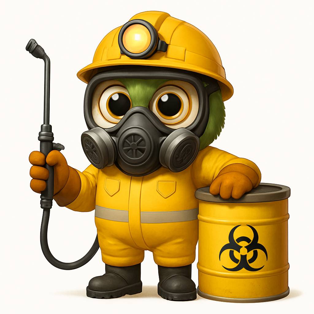 Работник по удалению опасных материалов