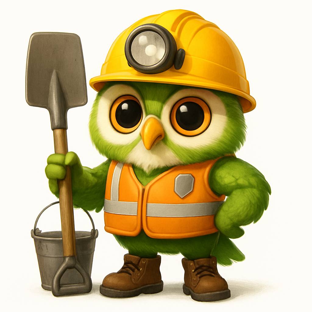 Подсобный рабочий в добывающей промышленности