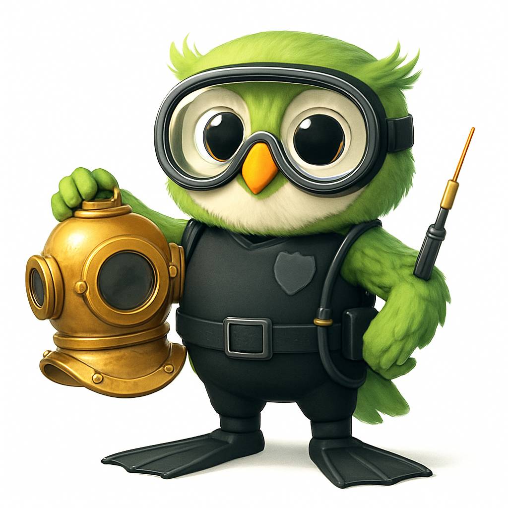 Промышленный водолаз