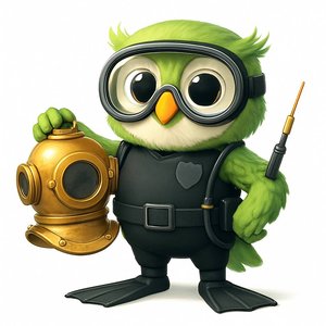 Промышленный водолаз